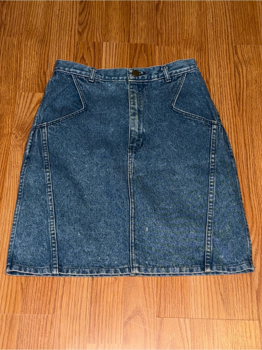Vintage 90’s Jordache Denim A-Line Skirt, Size 9